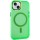 Чохол TPU+PC Lily with MagSafe для Apple iPhone 13 (6.1") Neon Green