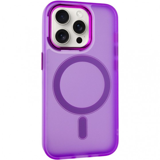 Чехол TPU+PC Lily with MagSafe для Apple iPhone 13 Pro Max (6.7") Purple