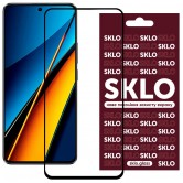 Захисне скло SKLO 3D для Xiaomi Poco X6 Чорний Захисне скло SKLO 3D для Xiaomi Poco X6 Чорний