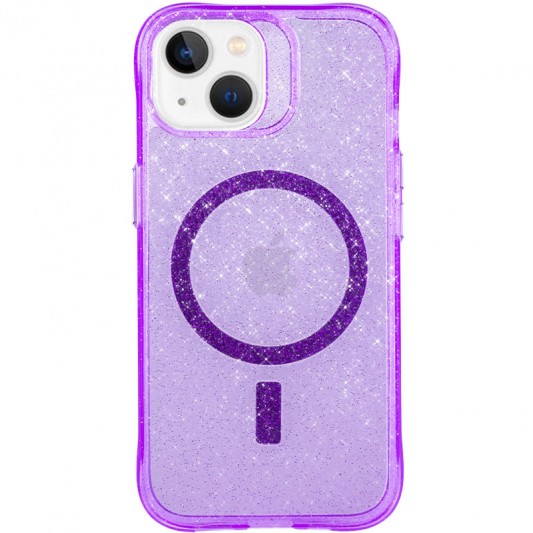 Чохол TPU Radiance with MagSafe для Apple iPhone 15 (6.1") Purple