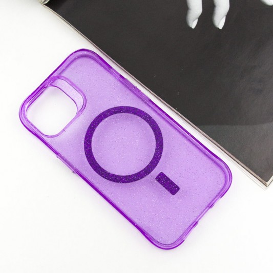 Чохол TPU Radiance with MagSafe для Apple iPhone 15 (6.1") Purple - зображення 1 