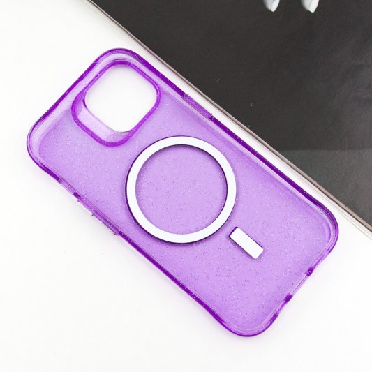 Чохол TPU Radiance with MagSafe для Apple iPhone 15 (6.1") Purple - зображення 3 