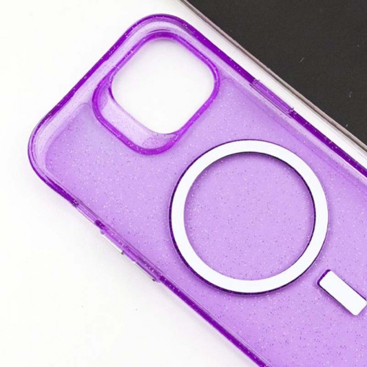 Чохол TPU Radiance with MagSafe для Apple iPhone 15 (6.1") Purple - зображення 7 