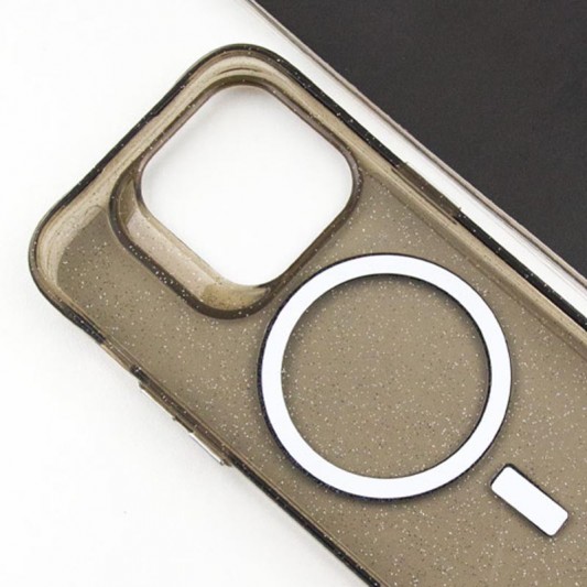 Чохол TPU Radiance with MagSafe для Apple iPhone 15 Pro (6.1"), Black - зображення 7 