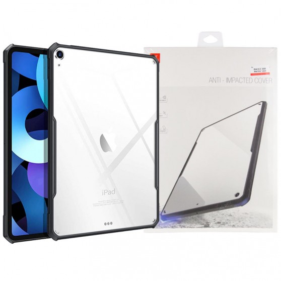 TPU+PC чехол Xundd c усиленными углами для Apple iPad Air 13'' (2024-25) / Pro 12.9" (2020-2022) Черный