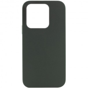 Чохол Silicone Case Full Protective (AA) NO LOGO для Apple iPhone 14 Pro (6.1"), Зелений / Cyprus Green Чохол Silicone Case Full Protective (AA) NO LOGO для Apple iPhone 14 Pro (6.1"), Зелений / Cyprus Green