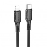 Дата кабель Borofone BX80 Succeed Type-C to Lightning 20W (1m) Black Дата кабель Borofone BX80 Succeed Type-C to Lightning 20W (1m) Black