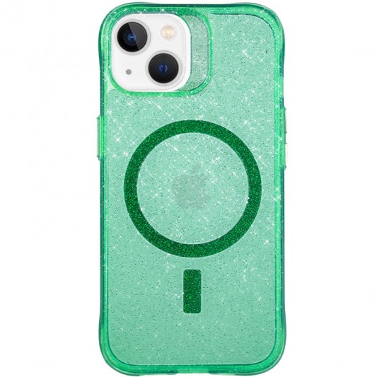 Чохол TPU Radiance with MagSafe для Apple iPhone 15 (6.1") Green