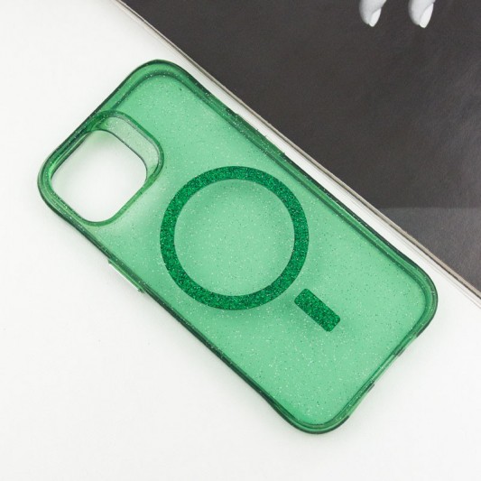 Чохол TPU Radiance with MagSafe для Apple iPhone 15 (6.1") Green - зображення 1 