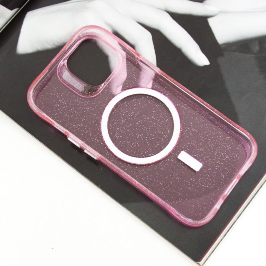 Чохол TPU Radiance with MagSafe для Apple iPhone 15 (6.1") Pink - зображення 3 