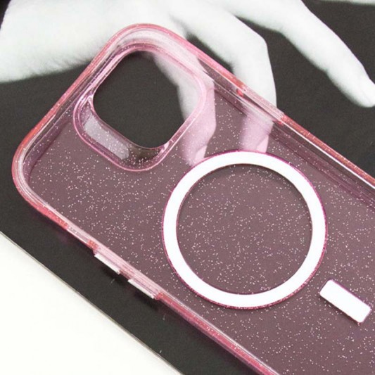 Чохол TPU Radiance with MagSafe для Apple iPhone 15 (6.1") Pink - зображення 7 