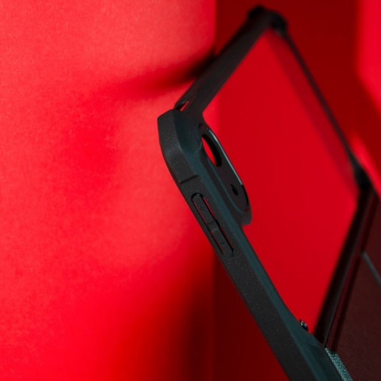 TPU+PC чехол Xundd Stand c усиленными углами для Apple iPad Air 13" (2024-25) /Pro 12.9" (2020-2022) Черный - изображение 4