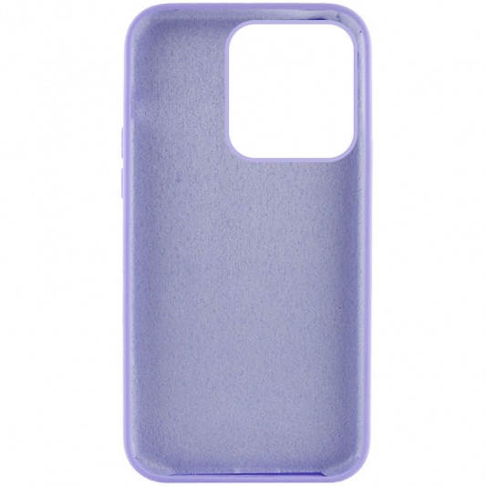 Чохол Silicone Case Full Protective (AA) NO LOGO для Apple iPhone 13 Pro (6.1") Бузковий / Dasheen - зображення 1 