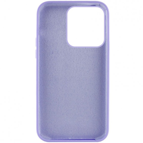 Чохол Silicone Case Full Protective (AA) NO LOGO для Apple iPhone 13 Pro (6.1"), Бузковий / Dasheen