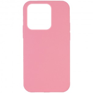 Чехол Silicone Case Full Protective (AA) NO LOGO для Apple iPhone 13 Pro Max (6.7") Розовый / Light pink