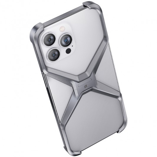 Чехол Bumper X для Apple iPhone 15 Pro (6.1"), Titanium - изображение 1
