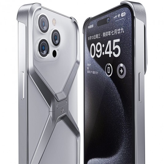 Чехол Bumper X для Apple iPhone 15 Pro (6.1"), Titanium - изображение 4