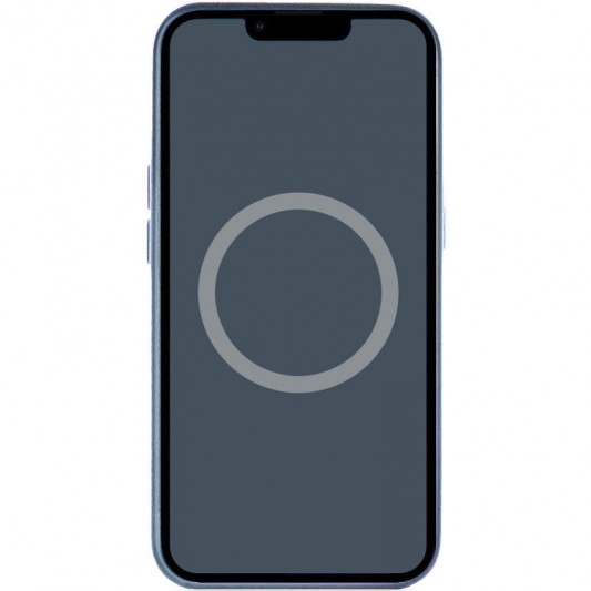Чехол Silicone case (AAA) full with Magsafe and Animation для Apple iPhone 14 (6.1"), Синий / Storm Blue - изображение 2