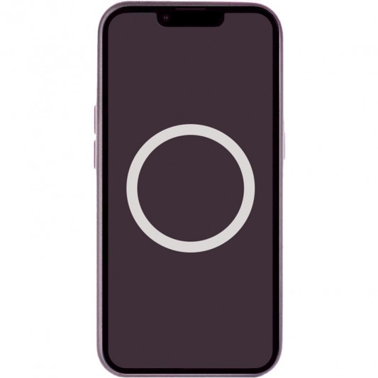 Чехол Silicone case (AAA) with Magsafe and Animation для Apple iPhone 14 (6.1") Фиолетовый / Elderberry - изображение 2