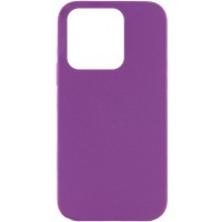 Чехол Silicone Case Full Protective (AA) NO LOGO для Apple iPhone 14 Pro Max (6.7") Фиолетовый / Grape