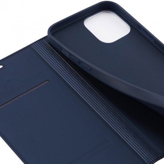 Чохол-книжка Dux Ducis з кишенею для візиток для Apple iPhone 12 Pro / 12 (6.1") Синій - зображення 11 