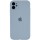 Чохол Silicone Case Full Camera Protective (AA) для Apple iPhone 12 (6.1") Блакитний / Sweet Blue