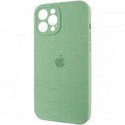 Чохол Silicone Case Full Camera Protective (AA) для Apple iPhone 12 Pro Max (6.7"), Зелений / Pistachio