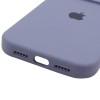 Чехол Silicone Case Full Camera Protective (AA) для Apple iPhone 13 Pro (6.1 дюйма) Серый / Lavender Gray