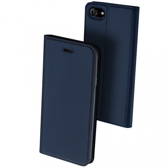 Чехол-книжка Dux Ducis с карманом для визиток для Apple iPhone 7 / 8 / SE (2020) (4.7") Синий