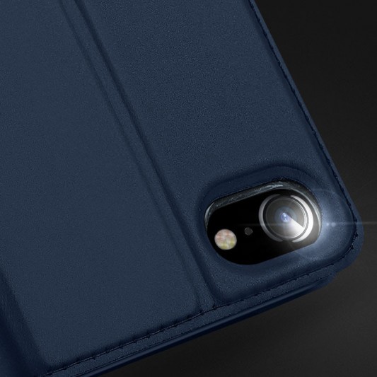 Чехол-книжка Dux Ducis с карманом для визиток для Apple iPhone 7 / 8 / SE (2020) (4.7") Синий - изображение 4
