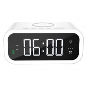 Беспроводная зарядка WIWU Wi-W015 2 in 1 Time Wireless Charger, White