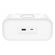 Беспроводная зарядка WIWU Wi-W015 2 in 1 Time Wireless Charger, White
