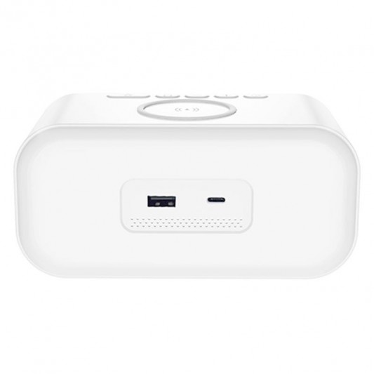 БЗУ WIWU Wi-W015 2 in 1 Time Wireless Charger White - изображение 3