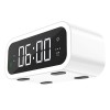 Бездротова зарядка WIWU Wi-W015 2 in 1 Time Wireless Charger, White
