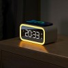 Бездротова зарядка WIWU Wi-W015 2 in 1 Time Wireless Charger, White