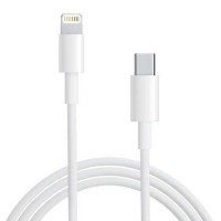 Дата кабель USB-C to Lightning for Apple (AAA) (2m) (no box) White