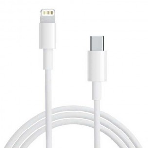 Дата кабель USB-C to Lightning for Apple (AAA) (2m) (no box) White