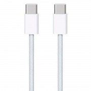 Дата кабель USB-C to USB-C FineWoven for Apple (AAA) (1m) (no box) White