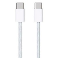 Дата кабель USB-C to USB-C FineWoven for Apple (AAA) (1m) (no box) White
