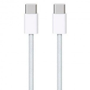 Дата кабель USB-C to USB-C FineWoven for Apple (AAA) (1m) (no box) White