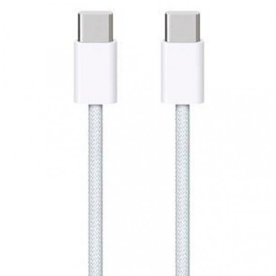 Дата кабель USB-C to USB-C FineWoven for Apple (AAA) (1m) (no box) White
