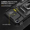 Ударопрочный чехол Camshield Army Ring для Apple iPhone 7 / 8 / SE (2020) (4.7"), Черный / Black