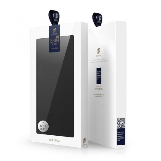 Чохол-книжка Dux Ducis з кишенею для візиток для Apple iPhone 15 Pro Max (6.7") Чорний - зображення 5 