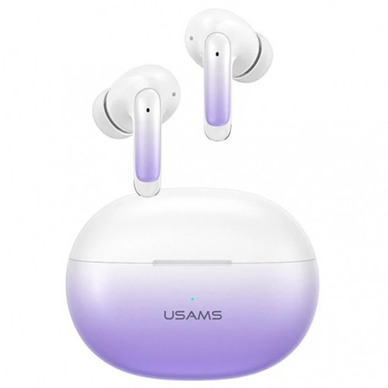 Беспроводные TWS наушники Usams-XD19 X-don Series ENC BT 5.3 Gradient Purple
