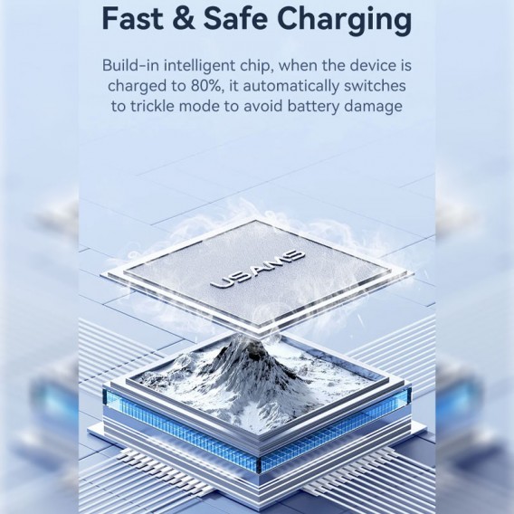 Дата кабель USAMS US-SJ688 USB Type-C 3A KY Series (1m), Рожевий