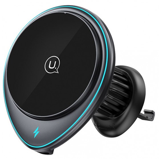Автодержатель с БЗУ Usams US-CD222 JC Series 5W/7.5W/10W/15W, Grey