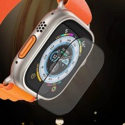 Защитное 2.5D стекло Blueo Corning Gorilla Glass для Apple Watch Ultra / Ultra 2 49mm, Черный