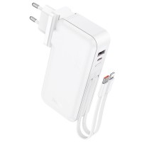 Портативний ЗП Power Bank Hoco J126 Travel 22.5W+PD20W 10000 mAh White