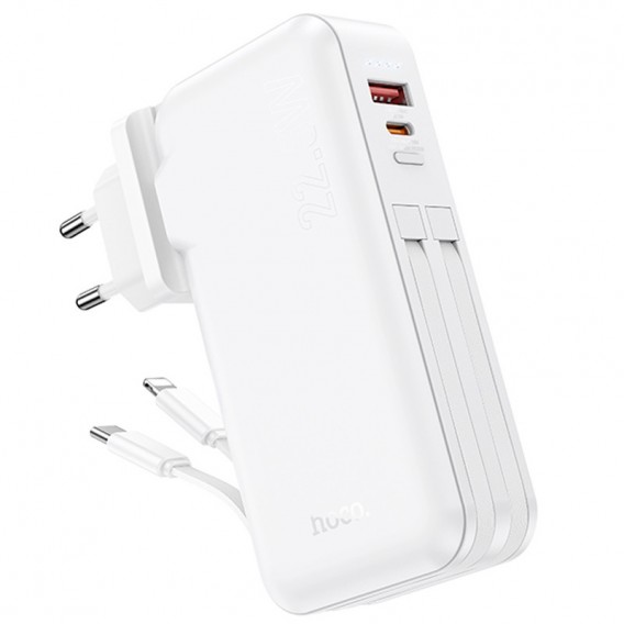 Портативний ЗП Power Bank Hoco J126 Travel 22.5W 10000 mAh, White