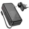 Портативний ЗП Power Bank Hoco J126 Travel 22.5W 10000 mAh, Black
